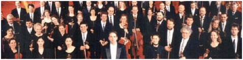 Das Radio Symphonie Orchester Wien mit seinem Dirigenten Bertrand de Billy