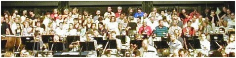 Probe in der Felsenreitschule für das Brahms Requiem (Foto: Equiluz)