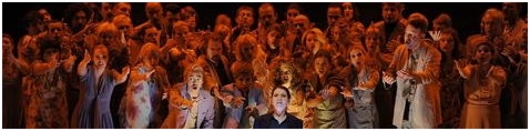 Salzburg 2010, ORFEO ED EURIDICI, Konzertvereinigung Wiener Staatsopernchor, Foto: Baus