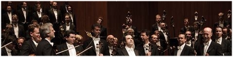 Musiker bei eienm Orchesterkonzert